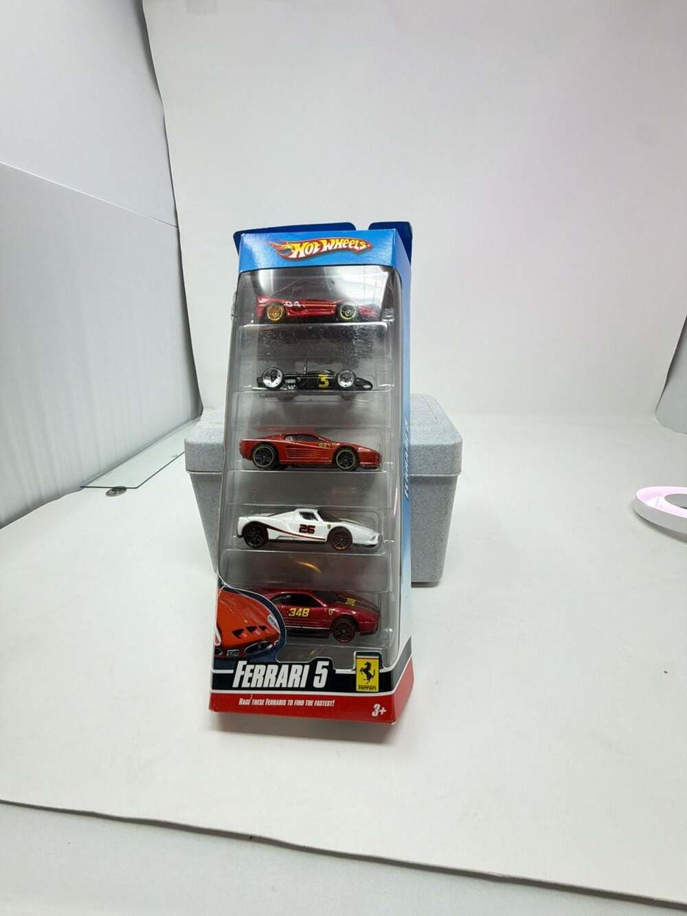 Hot Wheels Ferrari 5-Pack Diecast Car Set New In Box